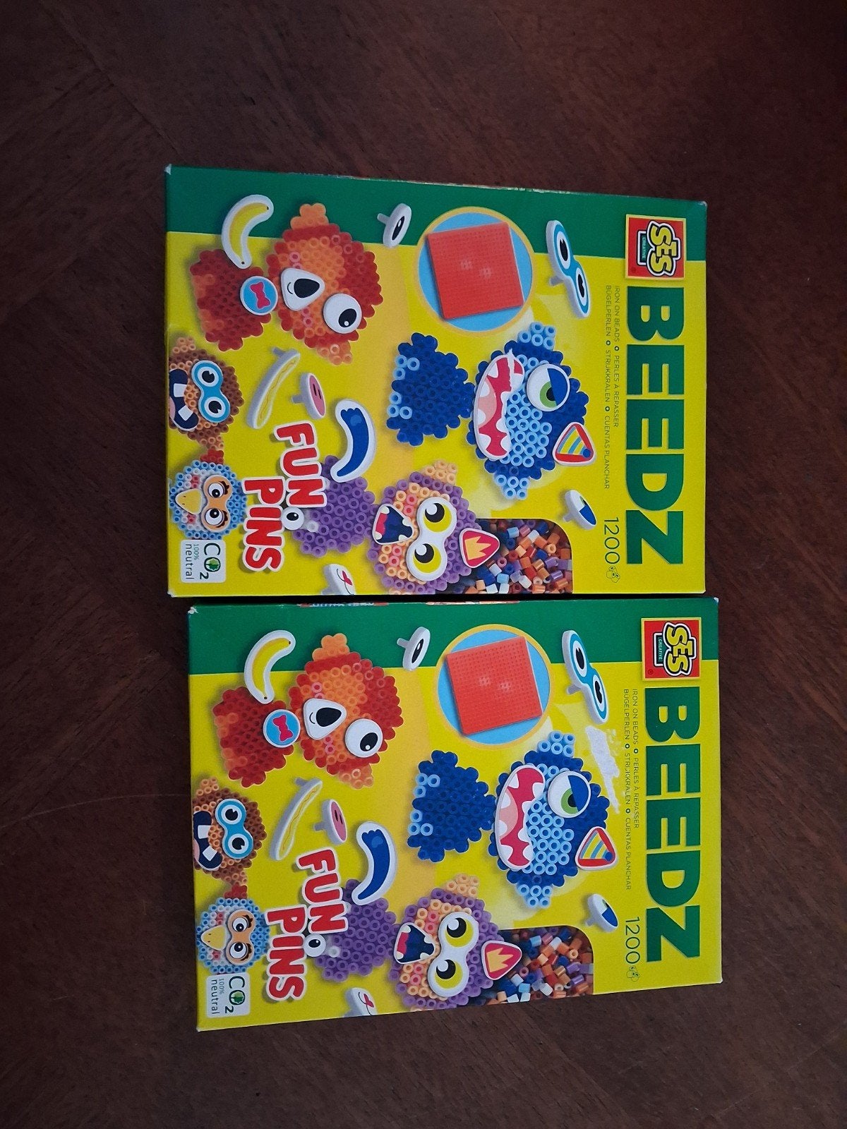 SES Beedz Fun Pins Strijkkralen Set (2x), Ophalen of Verzenden, Nieuw, Knutselen