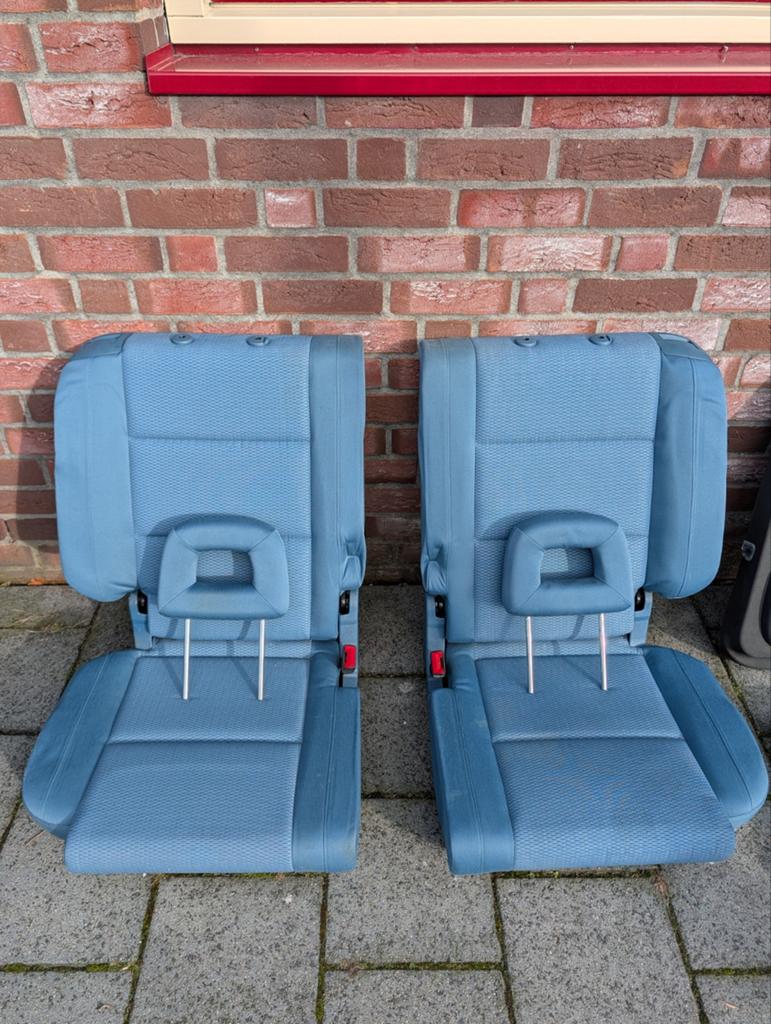 Audi A2 2002 Interieur blauw - Stoelen, deurpanelen, stuur, Ophalen, Gebruikt, Audi