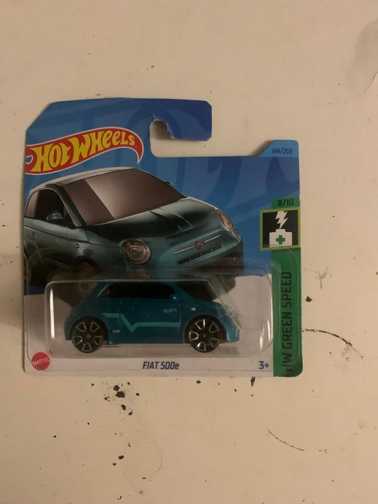 Hot Wheels Collectie: Fiat 500e, Batmobile, Subaru Impreza W, Ophalen, Nieuw, Auto