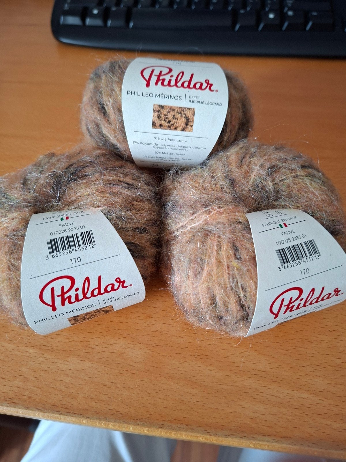 Phildar 3x25 gr, Phildar, Nieuw, Ophalen of Verzenden, Breien
