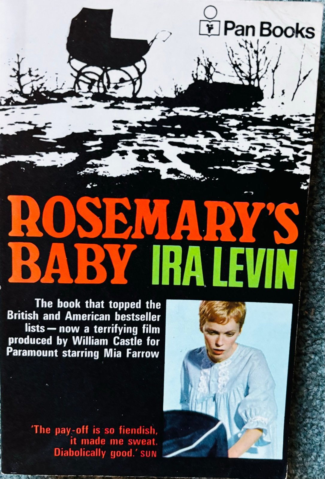 Rosemary's Baby - Ira Levin (Pan Books), Ophalen of Verzenden, Gelezen, Wereld overig