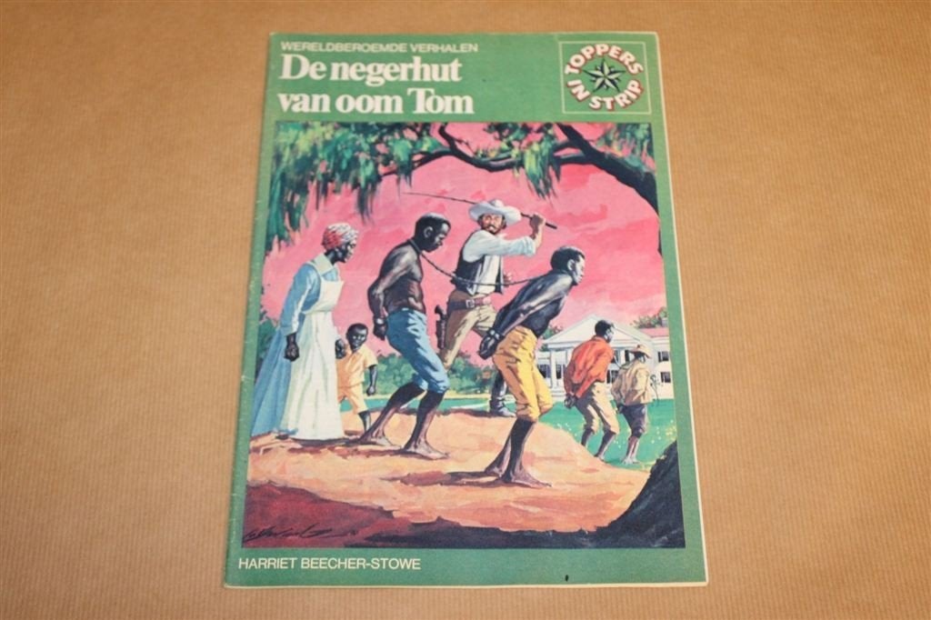 De Negerhut van Oom Tom — Toppers in Strip 1974, Boeken, Eén stripboek, Ophalen of Verzenden, Gelezen
