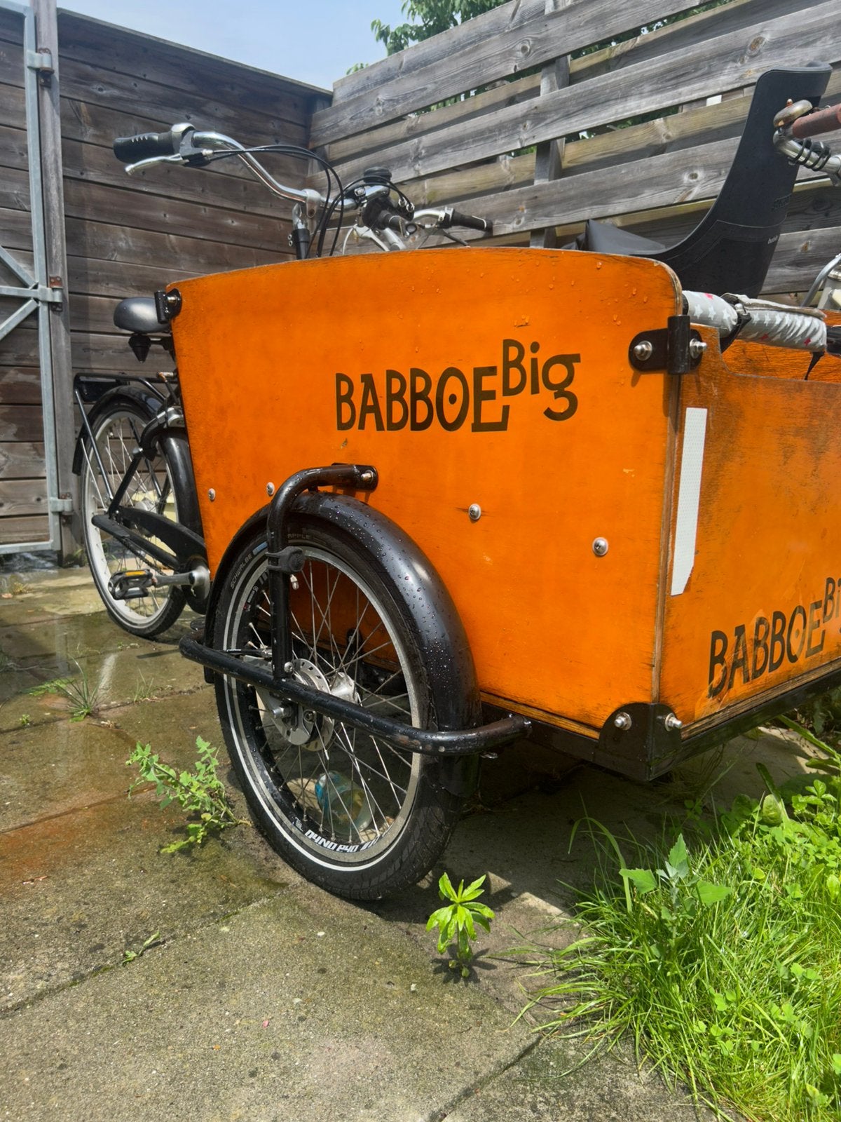 Babboe bakfiets, Fietsen en Brommers, Fietsen | Bakfietsen, Ophalen, Gebruikt, 4 kinderen of meer, Elektrisch