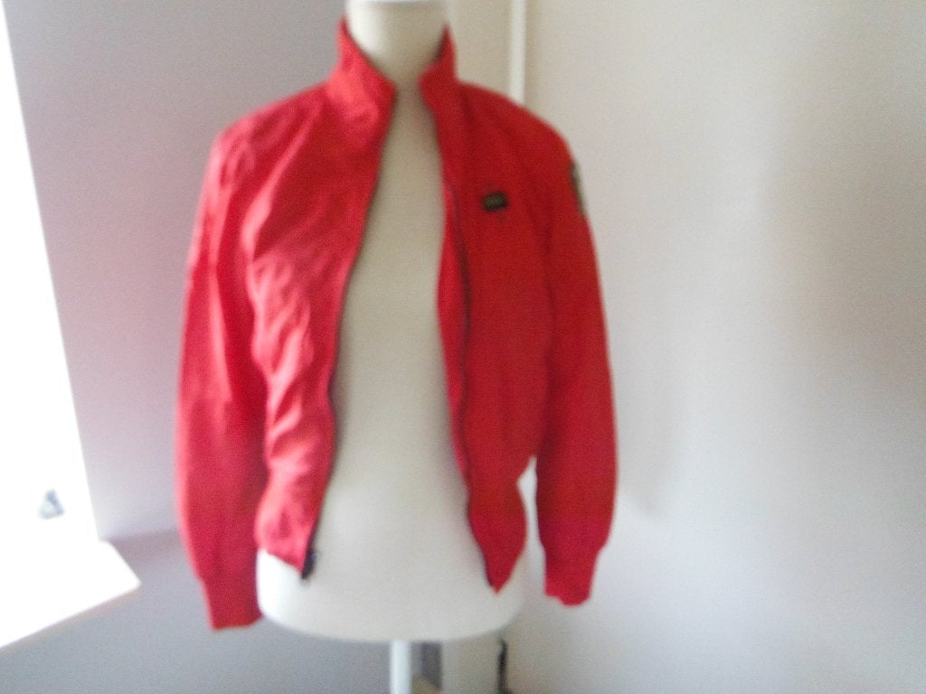 SALE mooi zgan rood zomer bomber jack van Blauer USA, mt S, Blauer USA, Verzenden, Zo goed als nieuw, Maat 36 (S)
