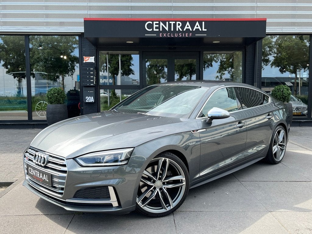 Audi S5 Sportback 3.0 TFSI Quattro 354PK|B&O|Navi|Camera|Car, Auto's, Audi, Bedrijf, Te koop, S5, 4x4, ABS, Achteruitrijcamera