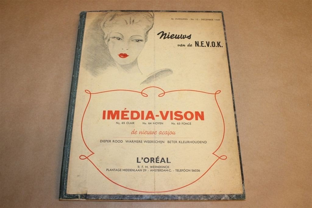 Zeldzame uitgave - NEVOK [Kappersvak in Ned] - 1949 !!, Boeken, Mode, Ophalen of Verzenden, Zo goed als nieuw, Mode algemeen