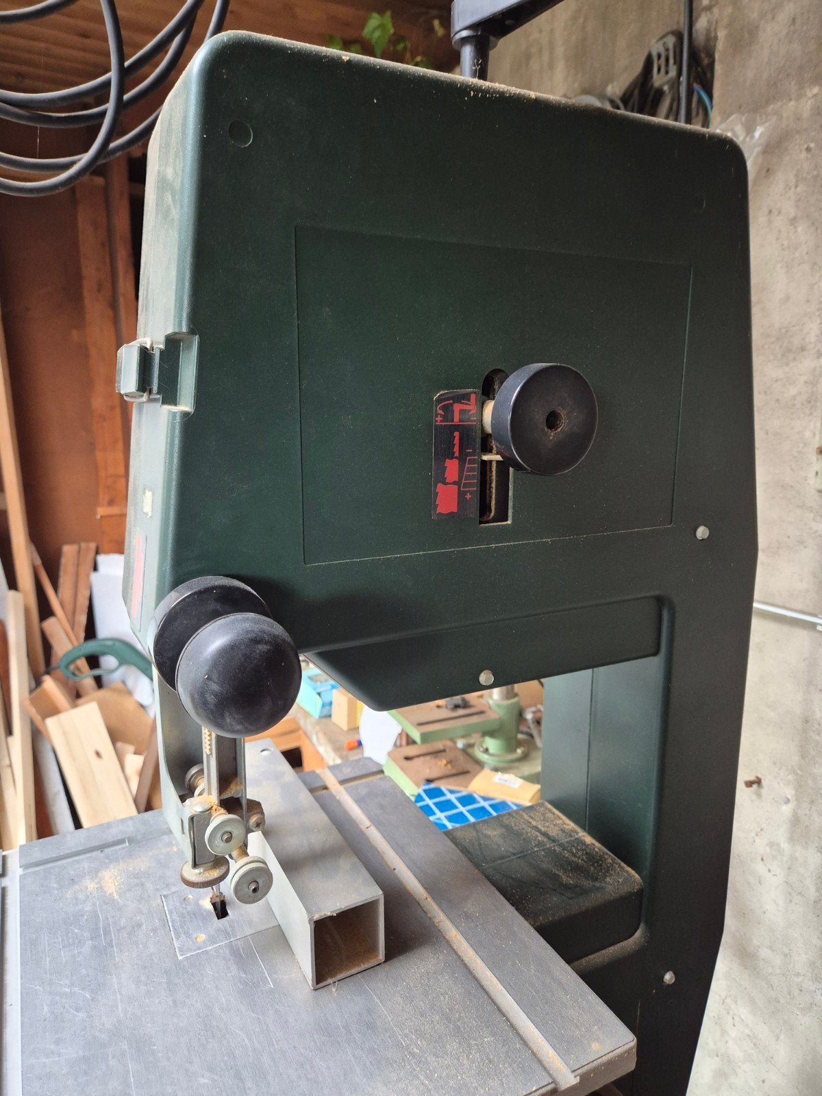 Metabo BS 0633 Lintzaag verrijdbaar, Ophalen, Gebruikt, 70 mm of meer, 600 tot 1200 watt