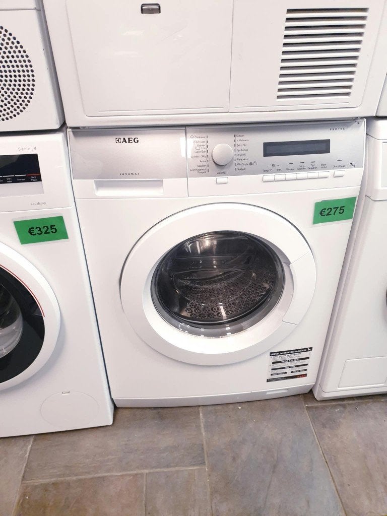 Wasmachine AEG 7KG️️️️️️️ ️️Lavamat A++ INC GARANTIE, Ophalen of Verzenden, Zo goed als nieuw, Voorlader, 85 tot 90 cm