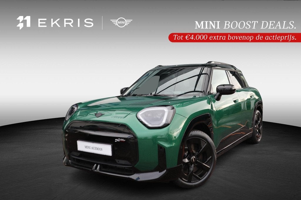 MINI Aceman E John Cooper Works Uitvoering | Pakket M, Auto's, Mini, Leder en Stof, Aceman, 184 pk, 43 kWh