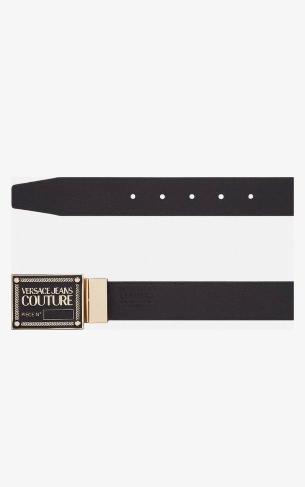 Versace riem, Ophalen of Verzenden, Zo goed als nieuw, Zwart, Tailleriem
