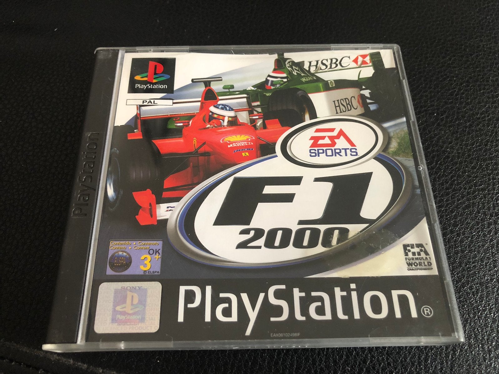 PS1, F1 2000, 1 speler, Racen en Vliegen, Ophalen of Verzenden, Zo goed als nieuw