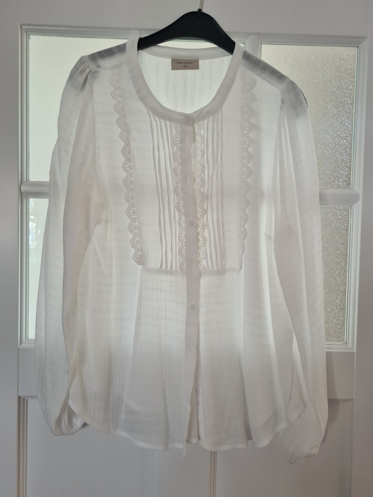 Freequeent blouse ecru, Kleding | Dames, Freequent, Beige, Maat 42/44 (L), Ophalen of Verzenden