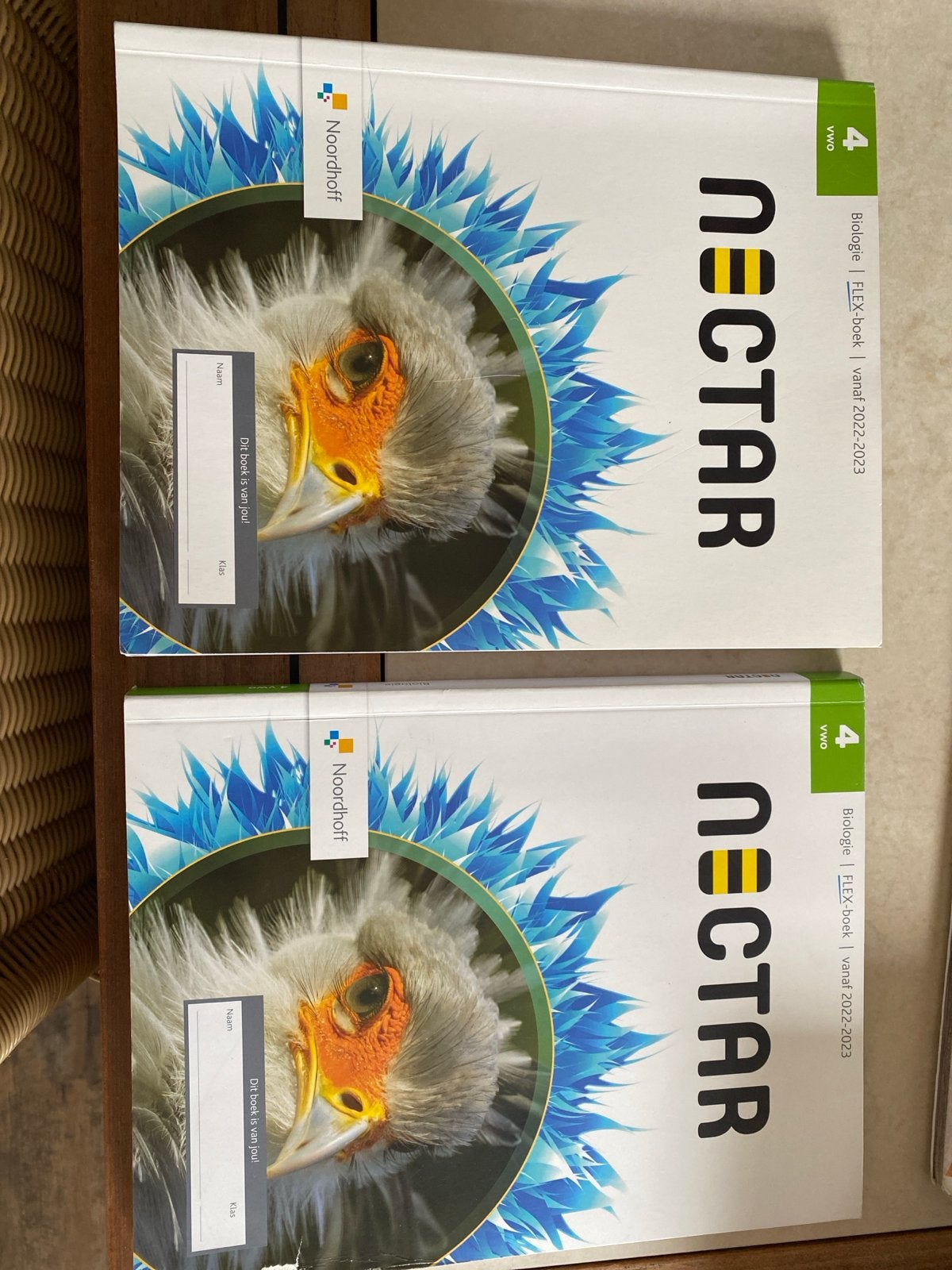 2x Nectar Biologie FLEX-boek 4 VWO 2022-2023 (1x nieuw), Ophalen of Verzenden, Zo goed als nieuw, VWO, Biologie