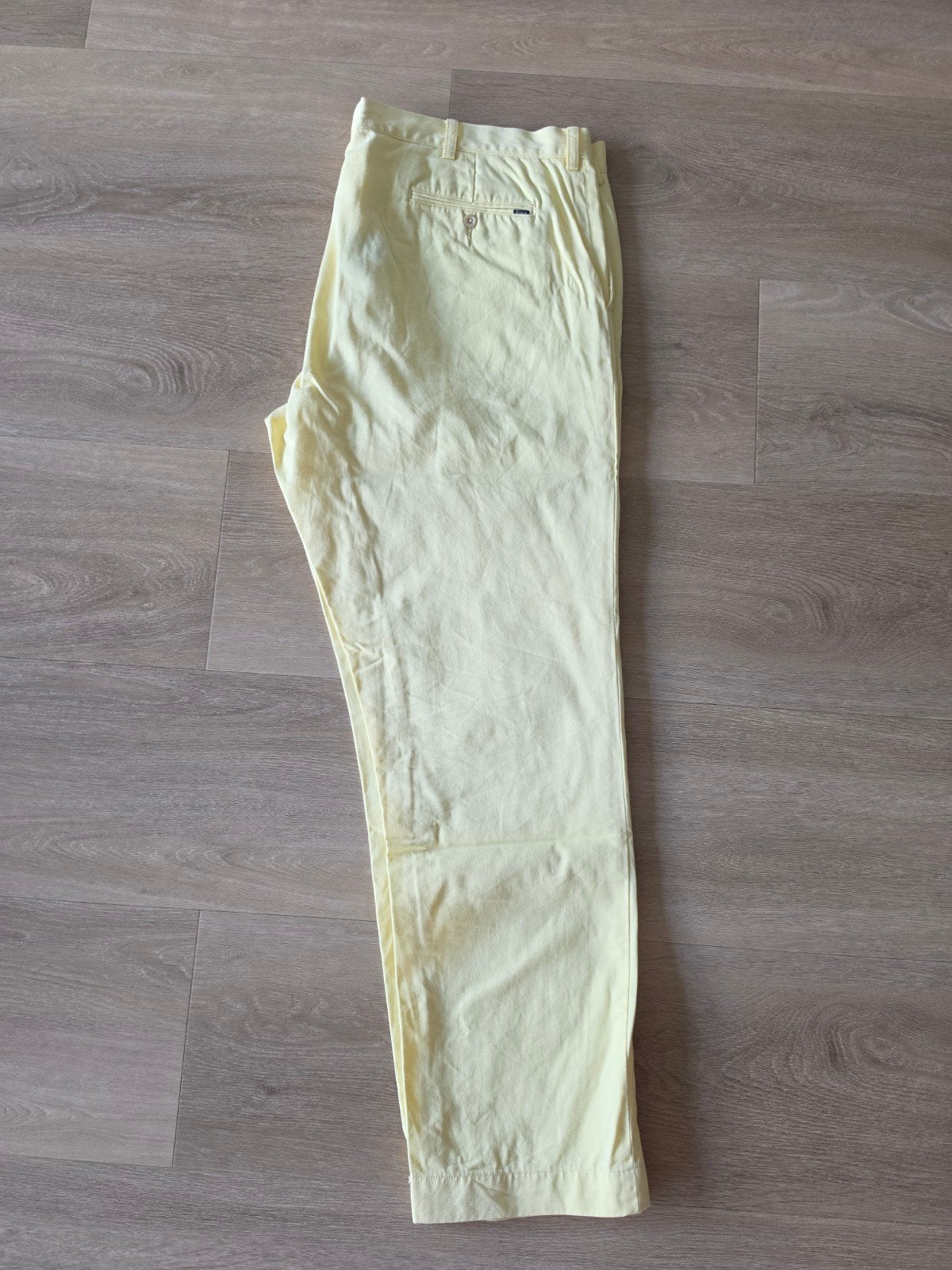 Polo Ralph Lauren Slim Fit Chino - Maat 42/32, Maat 52/54 (L), Geel, Ophalen of Verzenden, Polo Ralph Lauren