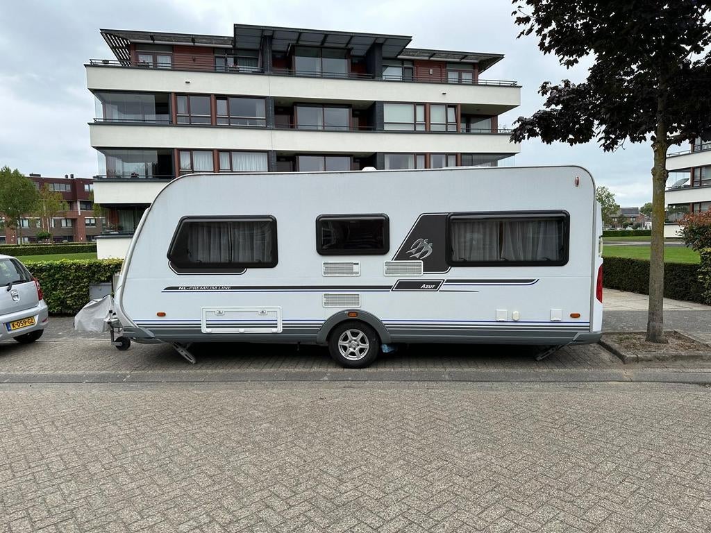 Caravan knaus azur nl- premium line 5 mtr., Rondzit, Tot en met 3, Particulier, 4 tot 5 meter