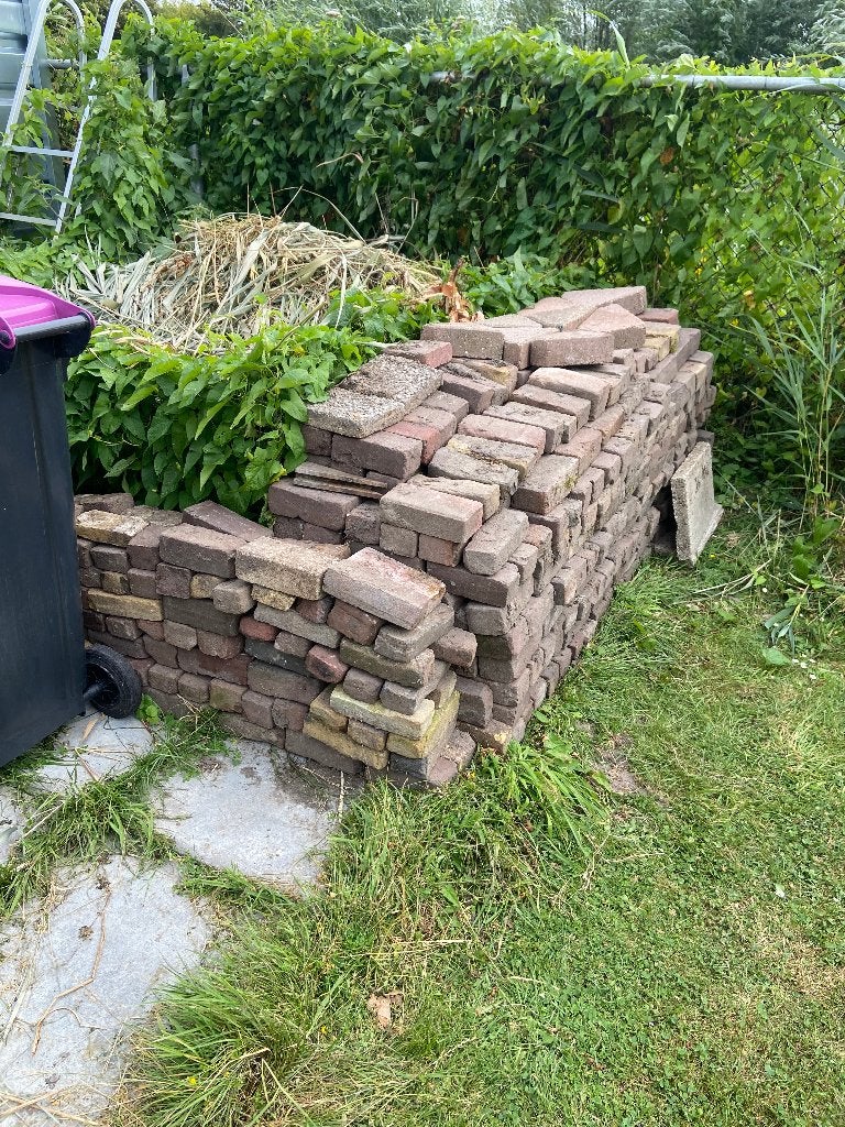 Straatklinkers, Ophalen, Gebruikt, Klinkers, 5 tot 10 m²