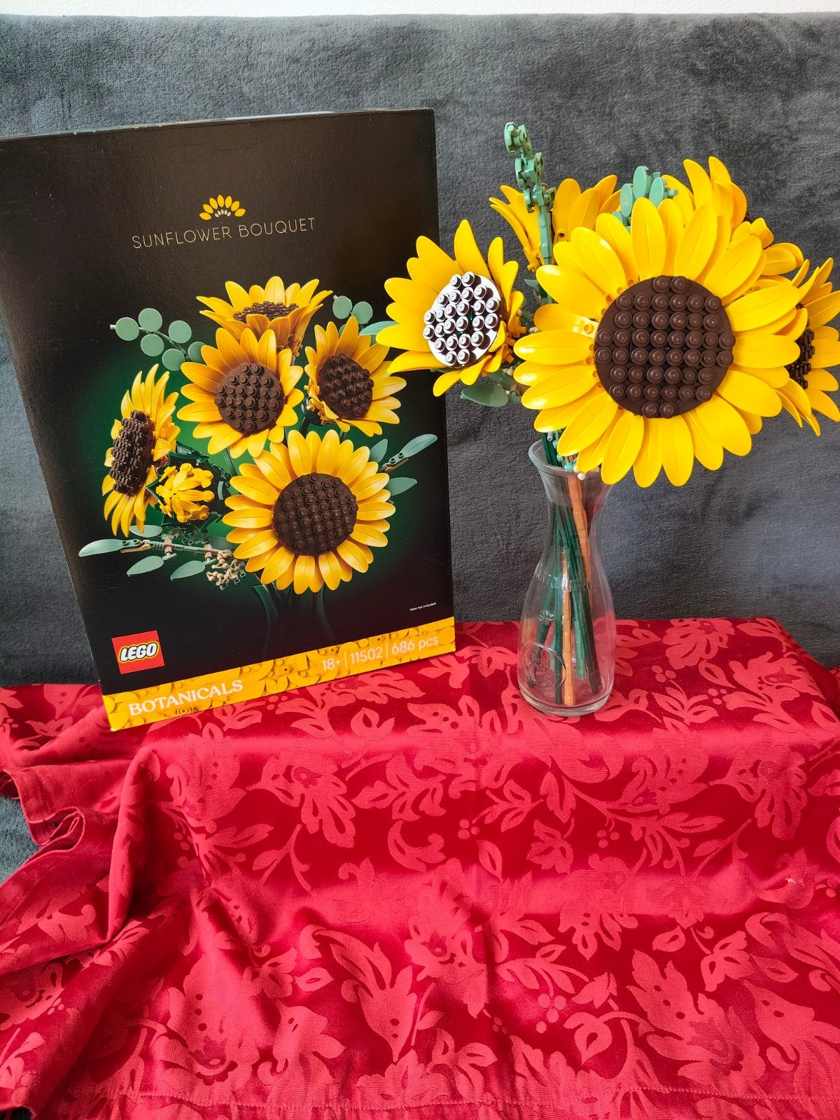 LEGO Botanicals 11502 Zonnebloemenboeket - Compleet met doos, Ophalen, Zo goed als nieuw