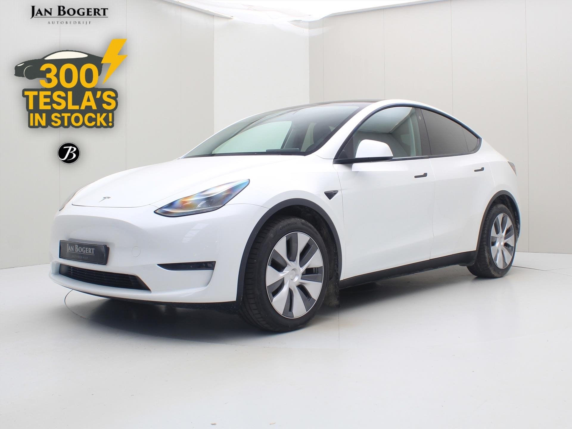 Tesla Model Y Long Range AWD 75kWh 351pk 92% SoH [ TREKHAAK+, Auto's, Tesla, Automaat, Gebruikt, Zwart, Wit