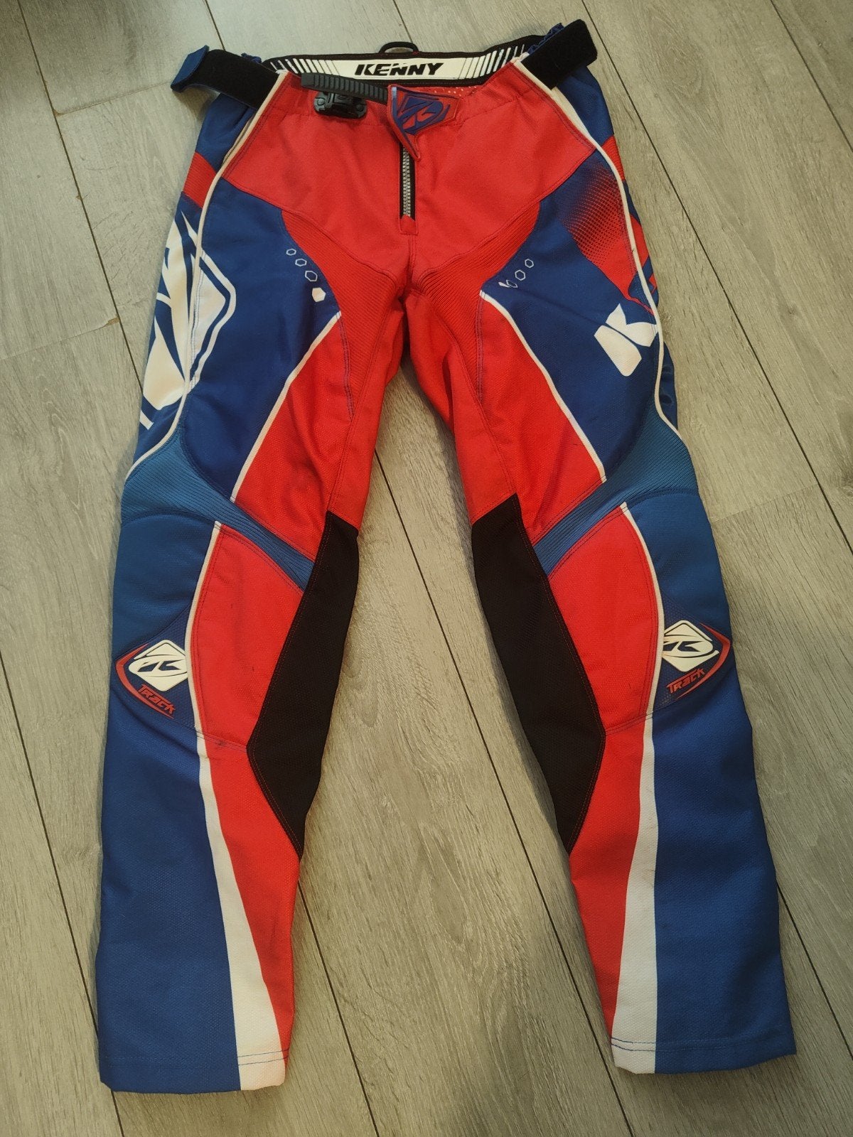 Kenny Motocross Broek - Rood/Blauw, Motoren, Kleding | Motorkleding, Motorcrosskleding, Kinderen, Ophalen of Verzenden, Kenny