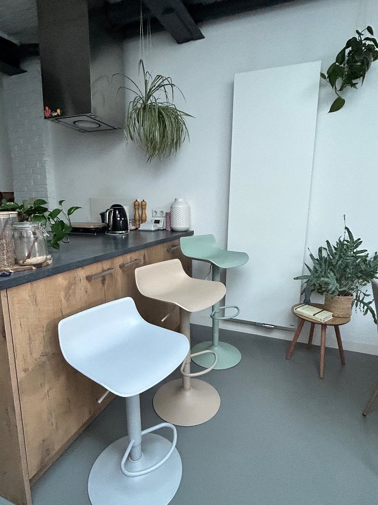Bar krukken, Ophalen, Kunststof, 60 tot 90 cm, Zo goed als nieuw