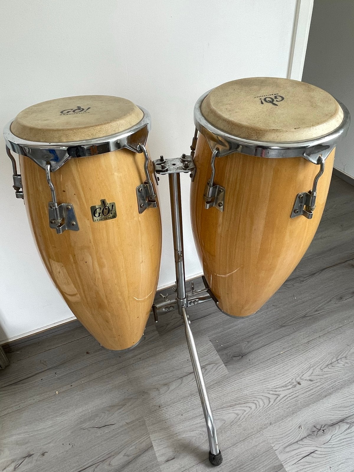 Conga's met standaard, Muziek en Instrumenten, Ophalen, Gebruikt, Overige merken