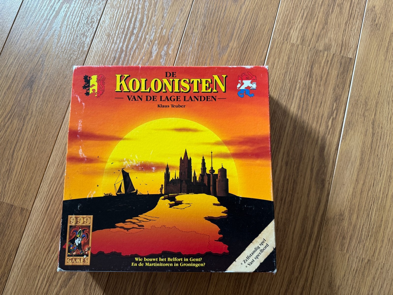 De Kolonisten van de Lage Landen - Bordspel, Drie of vier spelers, Ophalen of Verzenden, Gebruikt