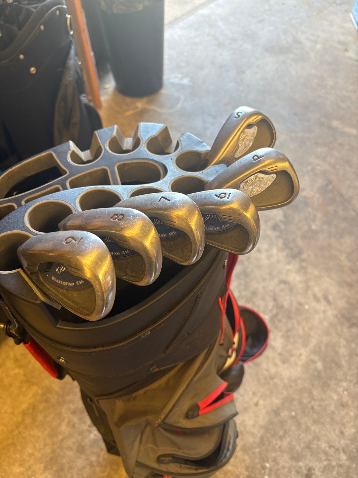 Callaway Steelhead X-16 IJzer Set (6 t/m PW & SW linkshandig, Sport en Fitness, Golf, Ophalen, Zo goed als nieuw, Club, Callaway