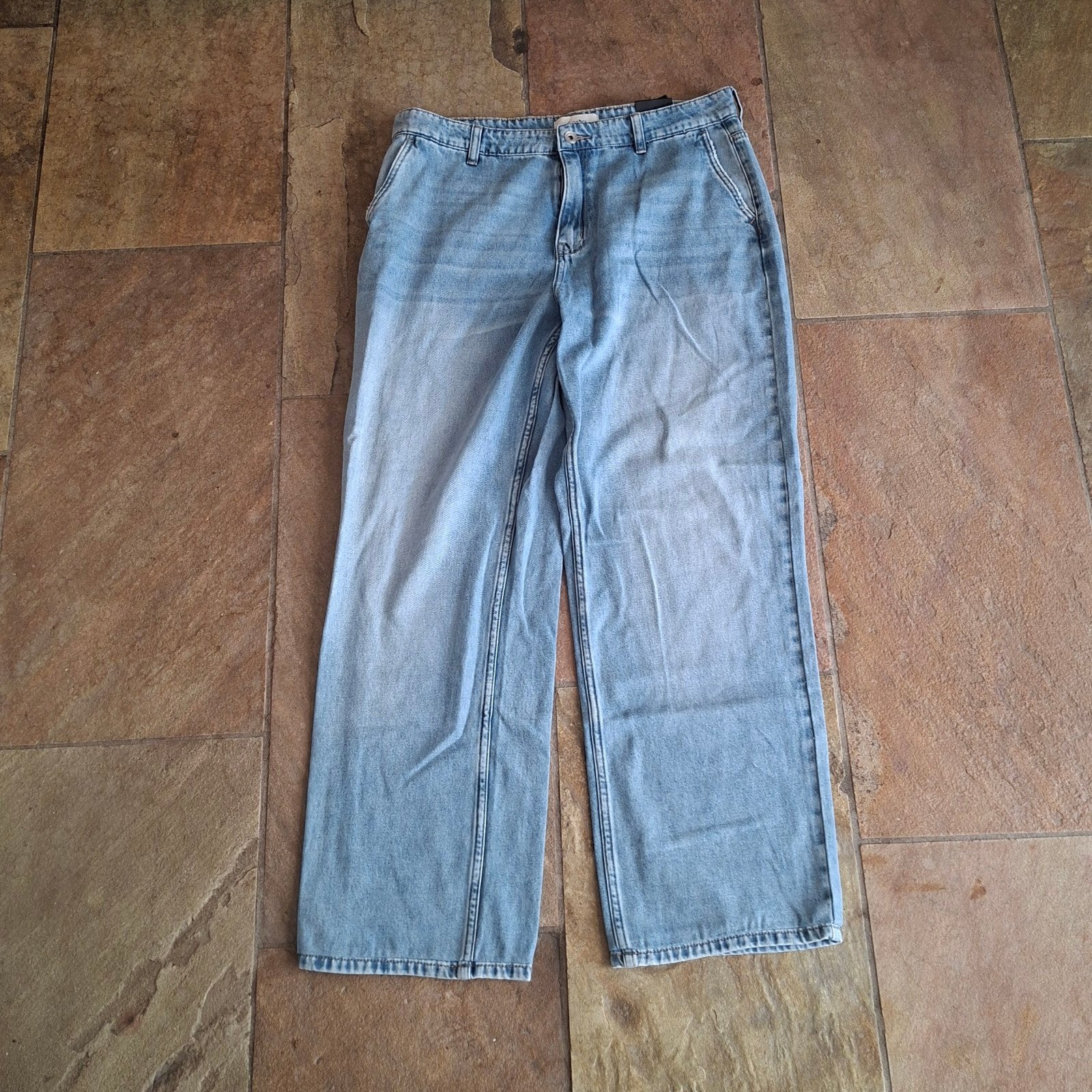 Blauwe Wide Leg Jeans - Shoeby x Lizzy van der Ligt - 44, Blauw, Nieuw, Ophalen of Verzenden, Shoeby