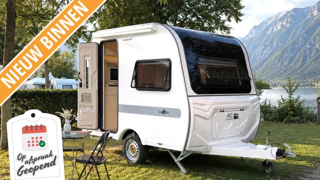 Luxon Model X - 2026 - 590kg - KNOTT - NIEUW, Caravans en Kamperen, Overige merken, Luifel, Tot en met 2, Bedrijf