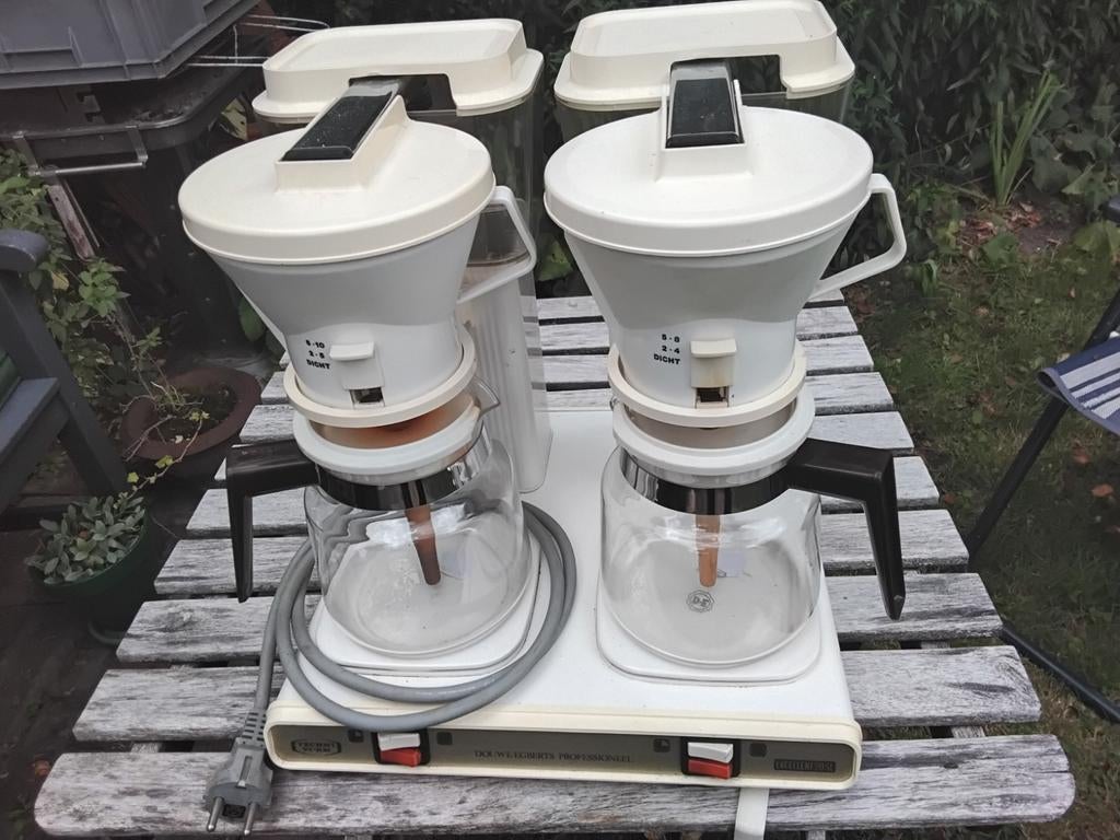 Douwe egberts koffiezetapparaat, Ophalen, Zo goed als nieuw