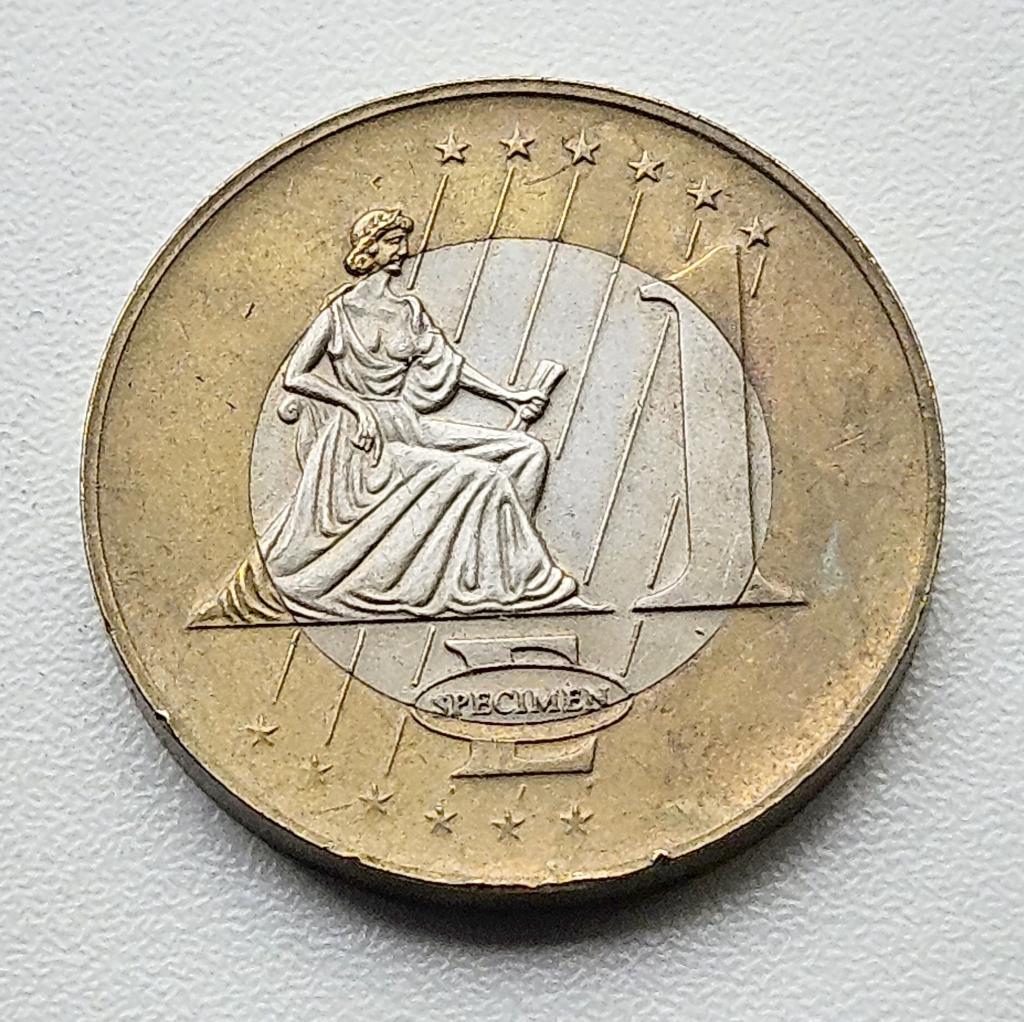Vaticaanstad 1 Euro proefmunt (essaitrial) uit 2006, Postzegels en Munten, Munten | Europa | Euromunten, Ophalen of Verzenden
