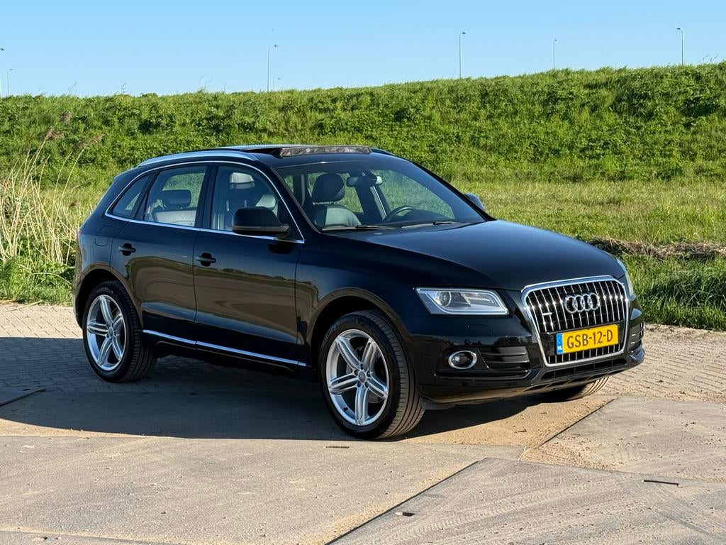 Audi Q5 2.0 Tfsi Quattro 165KW Tiptr 2013 Zwart, 1730 kg, 4 cilinders, Zwart, Leder
