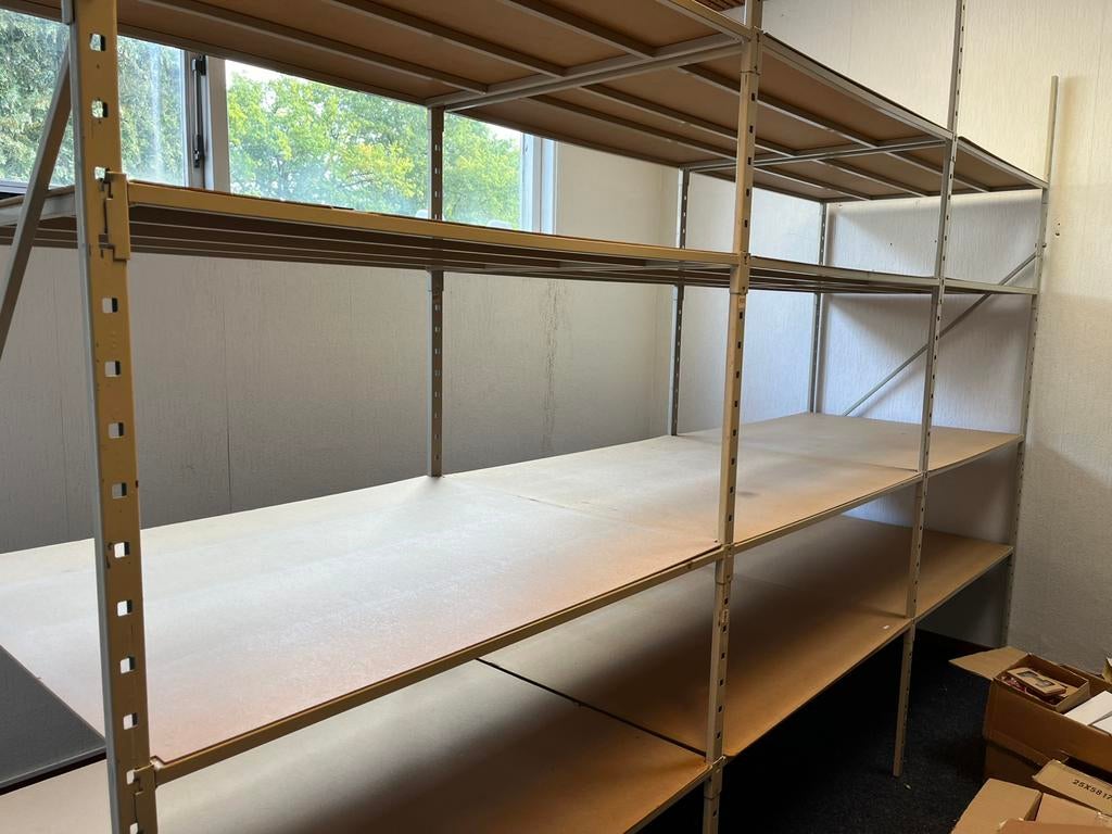 Grootvakstelling stelling stellingkast magazijnstelling kast, Zakelijke goederen, Kantoor en Winkelinrichting | Magazijn, Stelling en Opslag