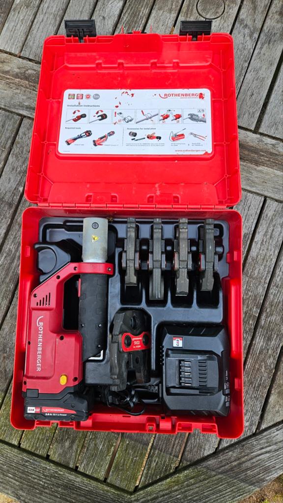 Rothenberger Romax Compact perstang, Ophalen, Zo goed als nieuw