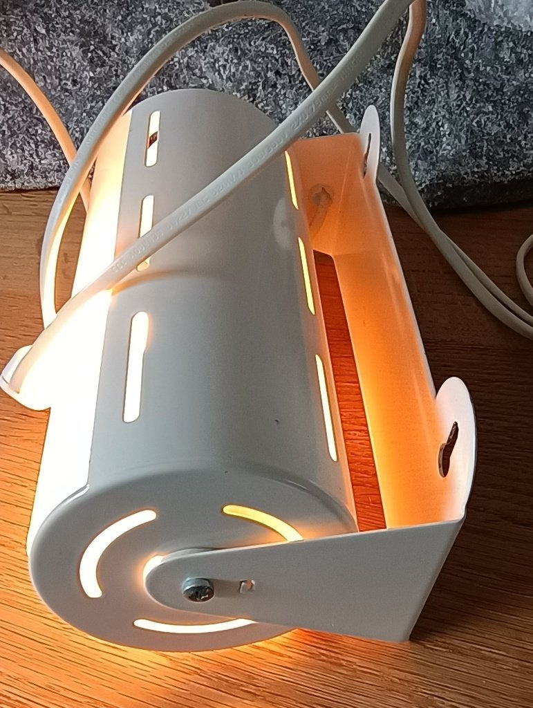 VINTAGE BEDLAMP -Model SMYG - Ikea   design icoon -jaren 90, Ophalen of Verzenden, Gebruikt, Glas