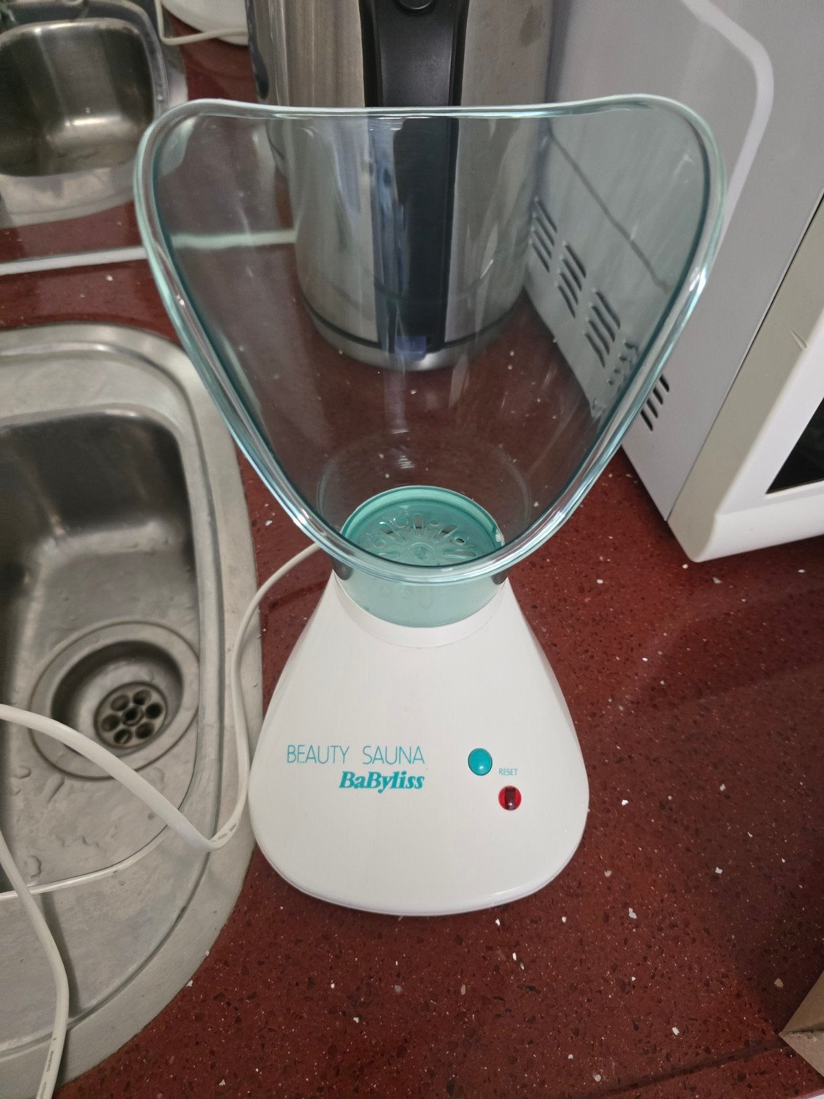 BaByliss Beauty Sauna Gezichtsreiniger, Ophalen of Verzenden, Gebruikt, Overige typen