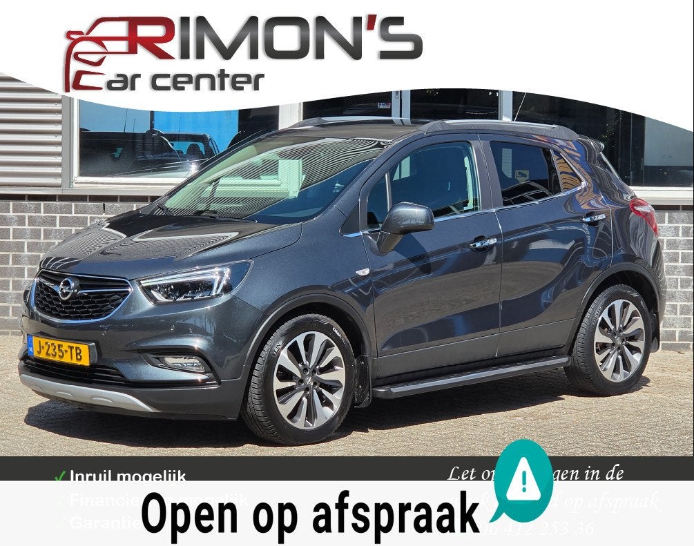 Opel Mokka X 1.4 Turbo Automaat Carplay Leder Trekhaak Camer, Gebruikt, Euro 6, Leder, 1364 cc