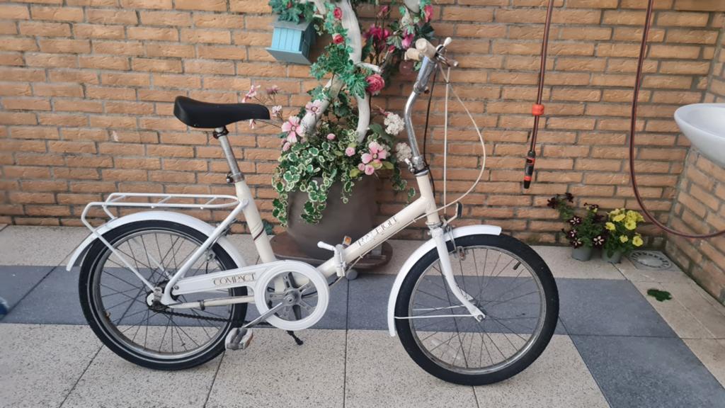 Vouwfiets, Ophalen, Gebruikt