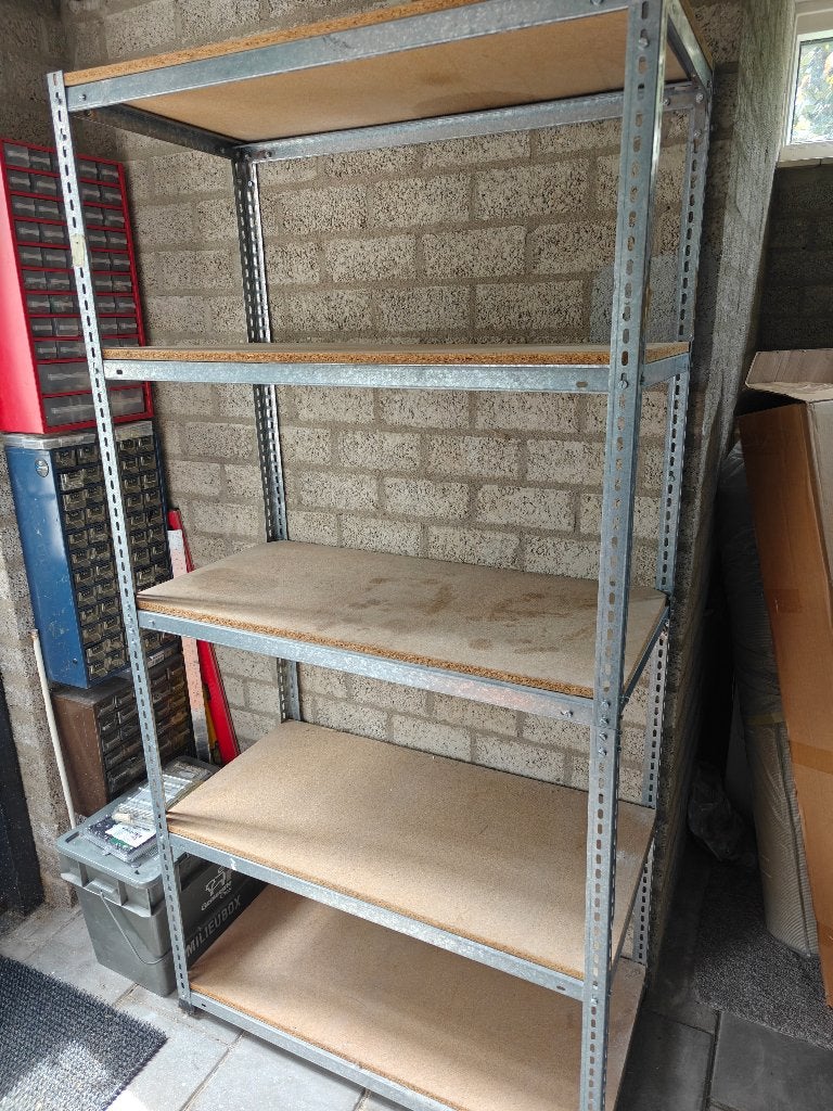 Metalen schap / stelling /wandrek, Ophalen