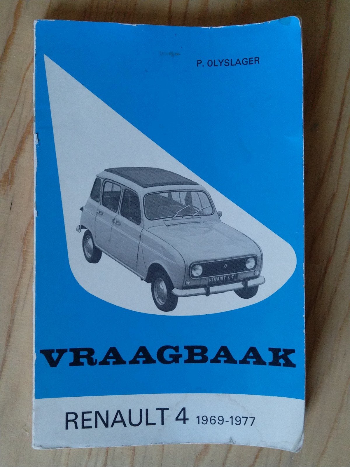 Vraagbaak Renault 4,  1969-1977, Ophalen of Verzenden