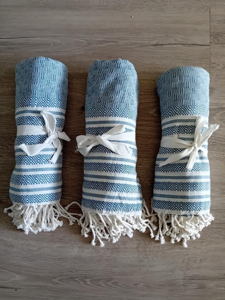 Luxe Hamamdoek 190x95cm. 100% katoen., Ophalen, Nieuw