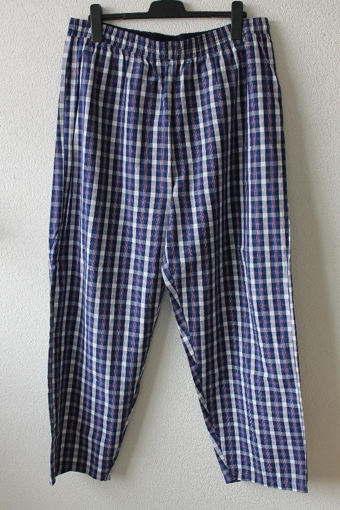 Pyjamabroek heren, 100% katoen, geruit, maat XXL, NIEUW, Kleding | Heren, Pyjama's, Ophalen of Verzenden, Nieuw, Overige maten