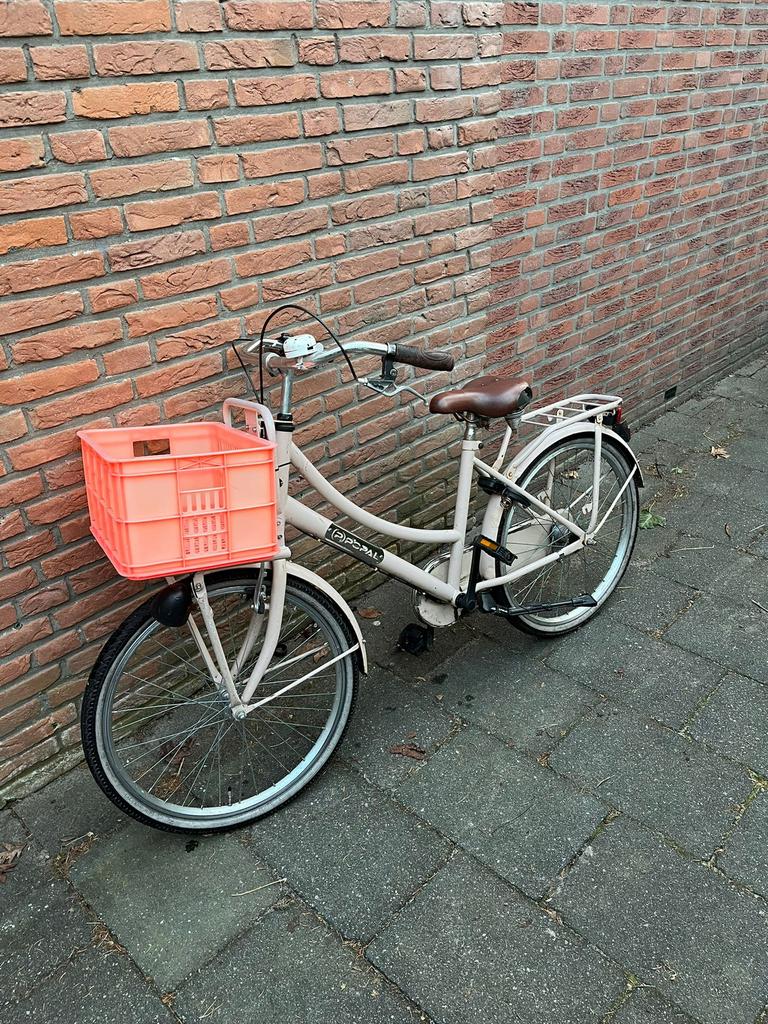 Popal meisjesfiets 24 inch, Fietsen en Brommers, Fietsen | Meisjes, Ophalen, Gebruikt, 24 inch, Versnellingen