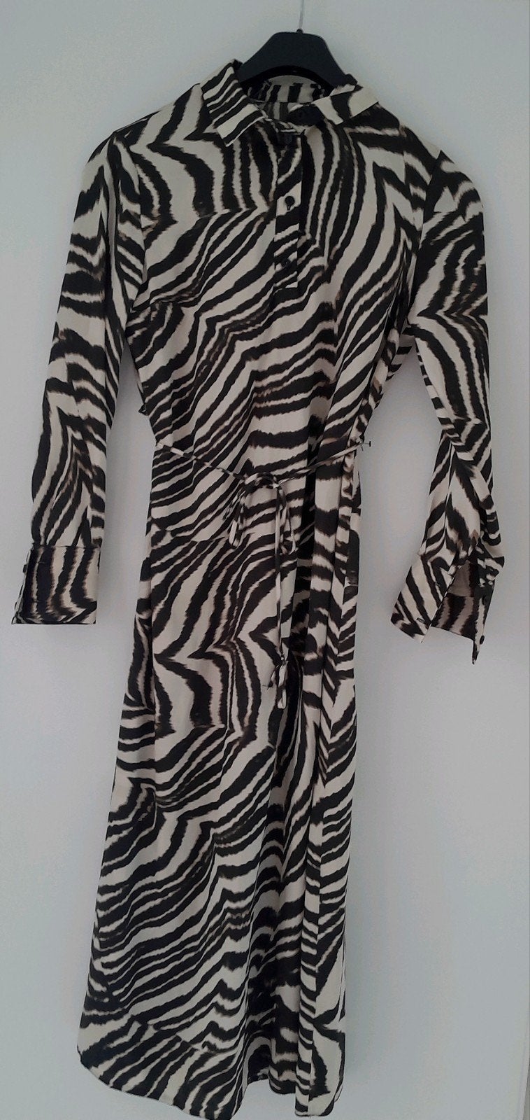 Print maxi jurk maat S, Maat 38/40 (M), Overige kleuren, Ophalen of Verzenden, Zo goed als nieuw