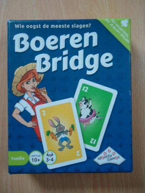 Boeren Bridge, kaartspel, wie oogst de meeste slagen? nieuw, Drie of vier spelers, Ophalen of Verzenden, Nieuw, IDdentity Games
