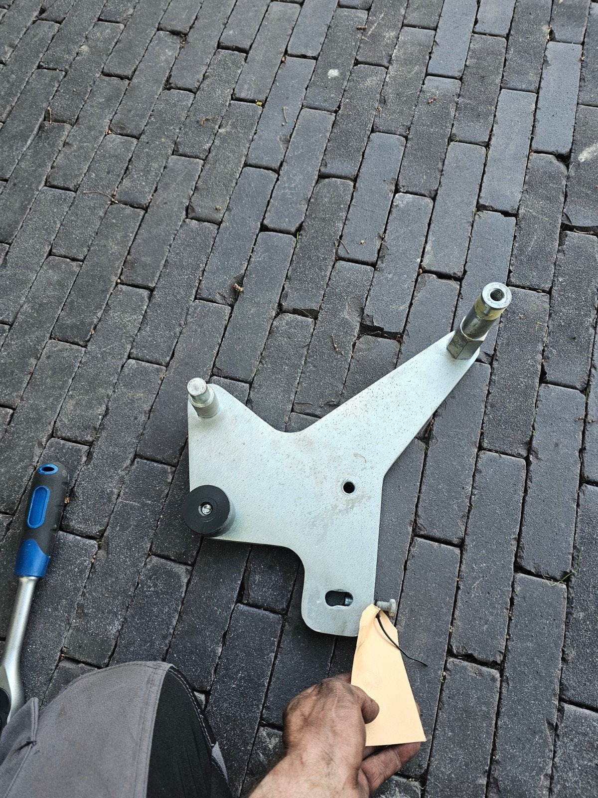 Constands adapter.  Motor lift, Ophalen