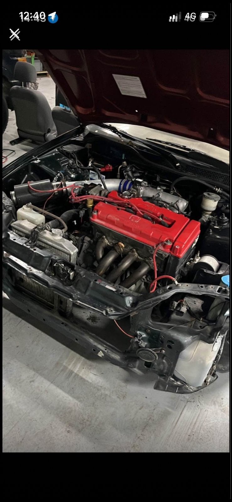 Honda B18C type r swap, Ophalen, Gebruikt, Honda