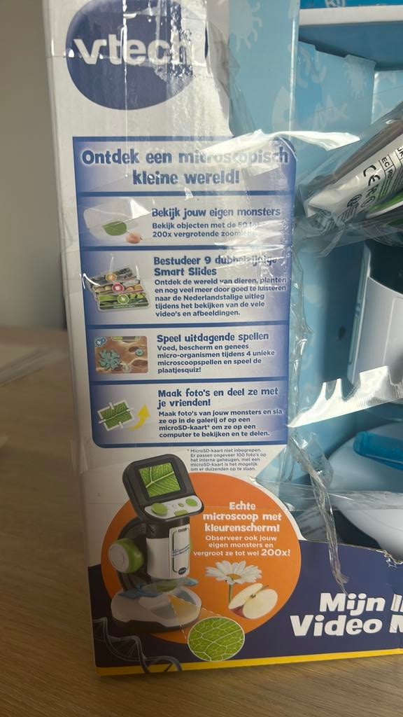 Mijn interactieve vidoe micr o scoop, Ophalen of Verzenden
