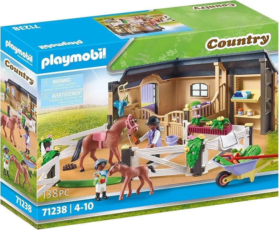 Playmobil Country Paardenstal met Paarden en Veulen 71238, Kinderen en Baby's, Speelgoed | Playmobil, Ophalen, Gebouw, Losse onderdelen