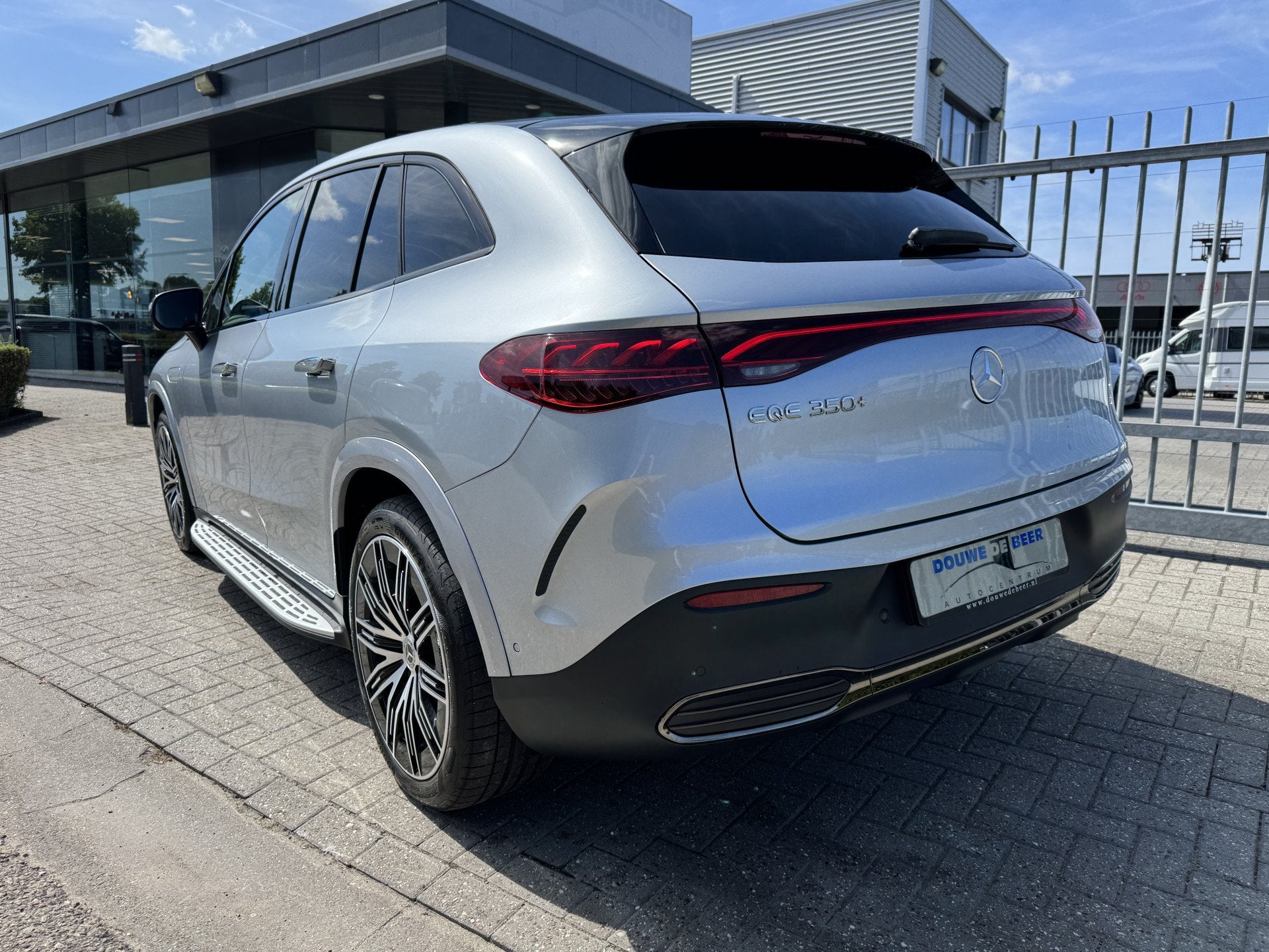 Mercedes-Benz EQE SUV 350+ AMG Night Line 96 kWh trekhaak el, Auto's, Automaat, 12 maanden, Achterwielaandrijving, Gebruikt